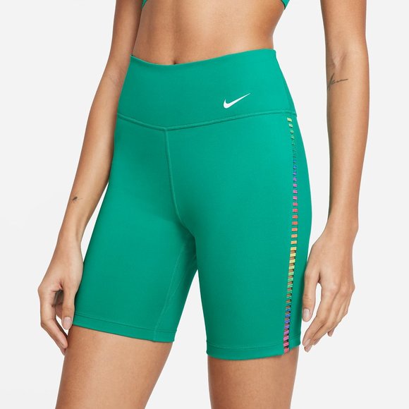Nike Pants - NWT Nike One Tight Fit Rainbow Ladder Bike Shorts